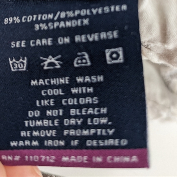 Vigoss White Chelsea Capri Denim Jeans  Size 14 - Picture 6 of 8